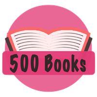 1000 Books 500 Books Badge